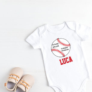 Personalized Baseball Sports Theme Bodysuit