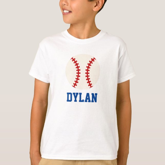 Personalized Baseball T-Shirt (Front)