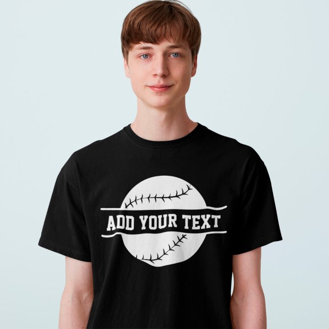 Personalized Baseball T-Shirt (Creator Uploaded)