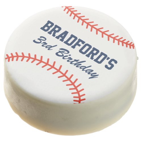 Personalized Baseball Theme Cookie