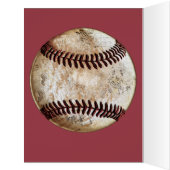 Personalized Baseball Valentine Cards for Him (Inside (Left))
