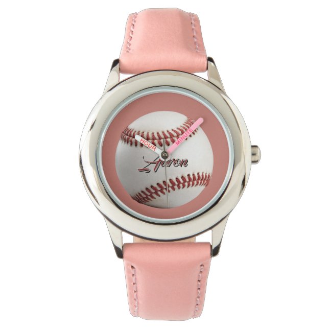  Personalized Baseball Watch (Front)