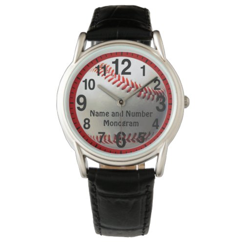 Personalized Baseball Watch for Men or Boys