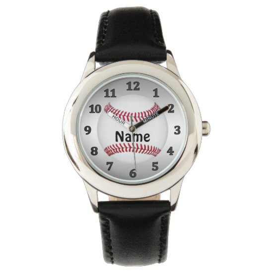PERSONALIZED Baseball Watches for Boys