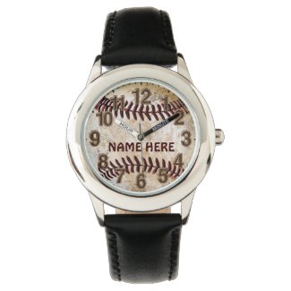 Personalized Baseball Watches for Kids