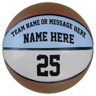 Personalized Basketball Ball for Basketball Player