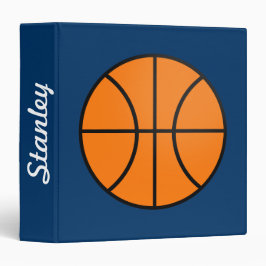 Personalized Basketball Binder