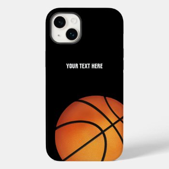 Personalized Basketball Case-mate Iphone 14 Plus Case by BestCases4u at Zazzle