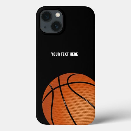 Personalized Basketball Iphone 13 Case