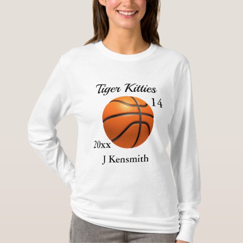 Personalized Basketball Champions League design 4 T_Shirt
