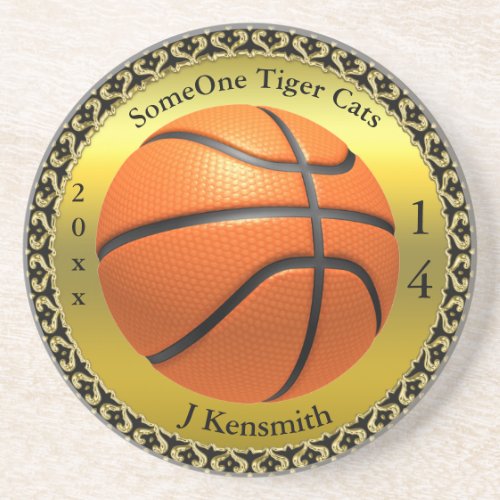 Personalized Basketball Champions League design Coaster