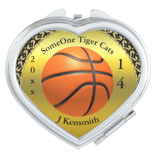 Personalized Basketball Champions League design ht Vanity Mirror