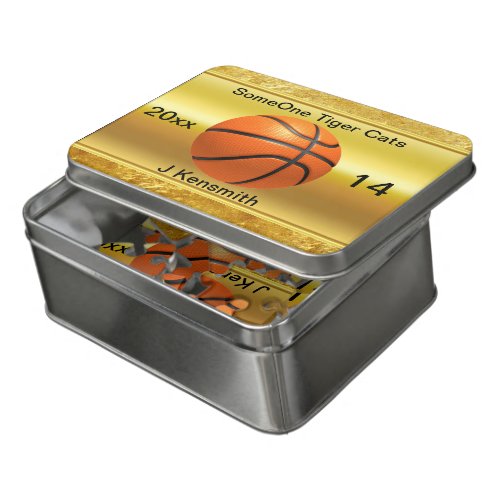 Personalized Basketball Champions League design Jigsaw Puzzle
