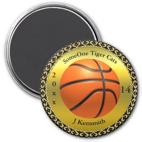 Personalized Basketball Champions League design Magnet