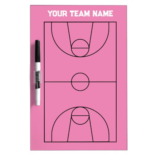Personalized Basketball Coach Dry Erase Board