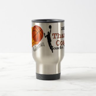 Personalized Basketball Coach Gifts NAME and YEAR Coffee Mug