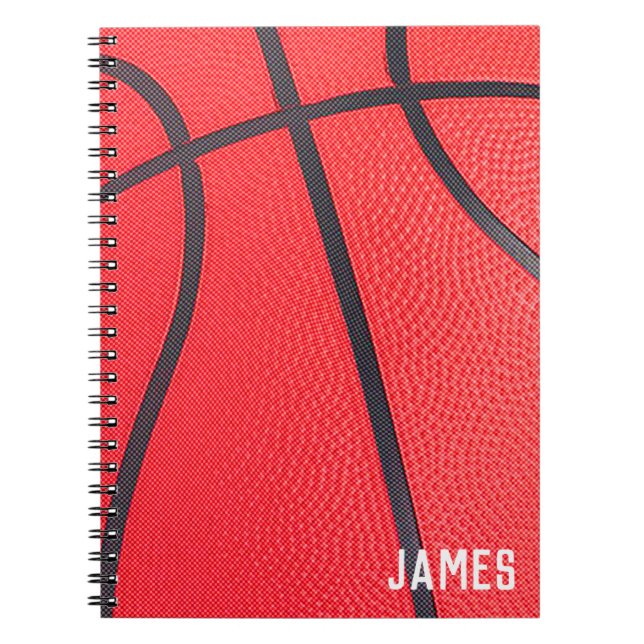  Personalized | Basketball coach notebook journal  (Front)