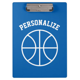 Personalized basketball coach sport accessories clipboard