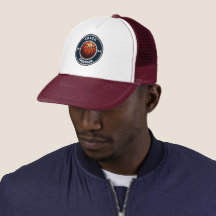 Personalized Basketball Coach Summer Trucker Hat