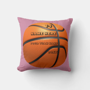 Personalized Basketball cushion with Player Name