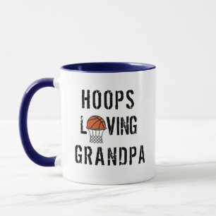 Personalized Basketball Dad Sports Fathers Day Mug