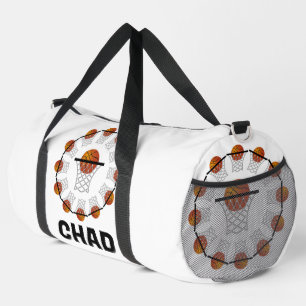 Personalized Basketball Duffle Bag