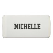 Personalized basketball eraser for school kids (Back)