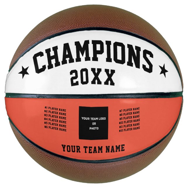 Personalized Basketball for Players and Teams (Front)