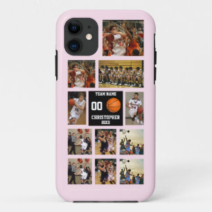 Personalized Basketball Girl iPhone 11 Case
