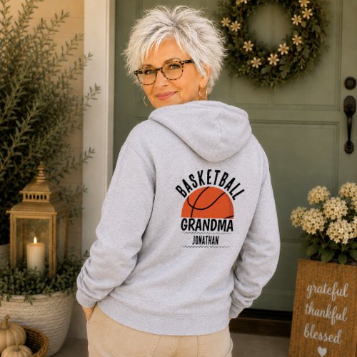 Personalized Basketball Grandma Sweatshirt Hoodie