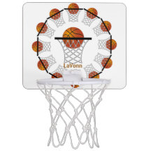 “Personalized Basketball Hoop” 
