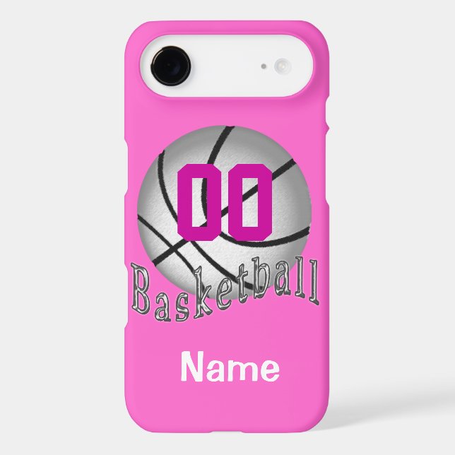 PERSONALIZED Basketball iPhone 6 Cases for Girls (Back)