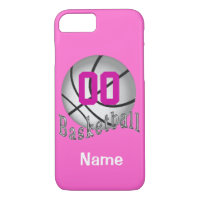 PERSONALIZED Basketball iPhone 7 Cases for Girls