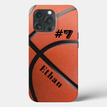 Personalized Basketball Iphone / Ipad Case by riverme at Zazzle