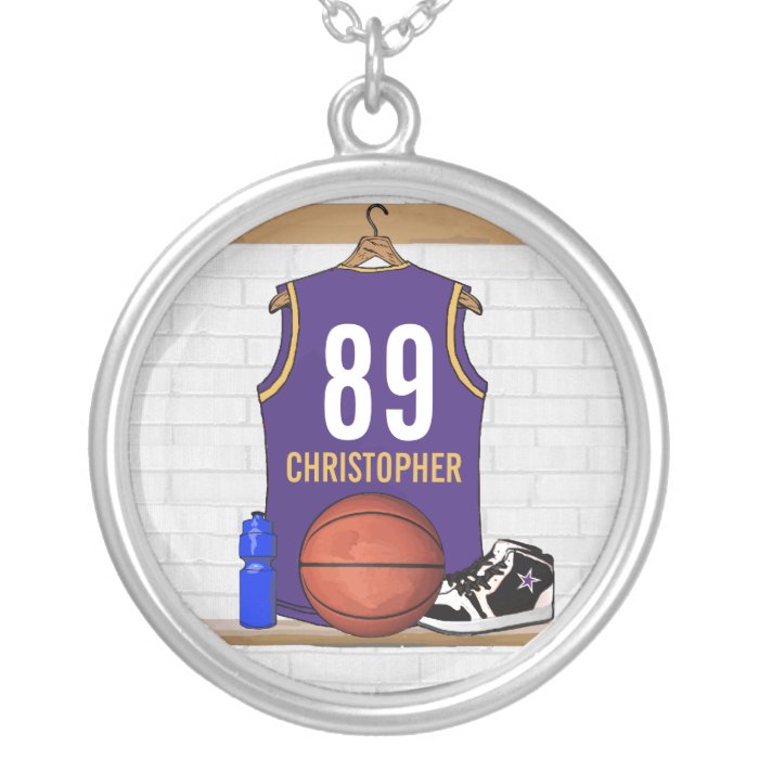 Personalized  Basketball Jersey (PG) Jewelry