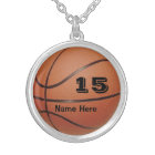 Personalized Basketball Jewelry NAME and NUMBER