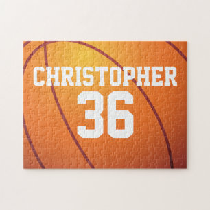 Personalized Basketball Jigsaw Puzzle