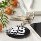Personalized basketball keychain | name and number