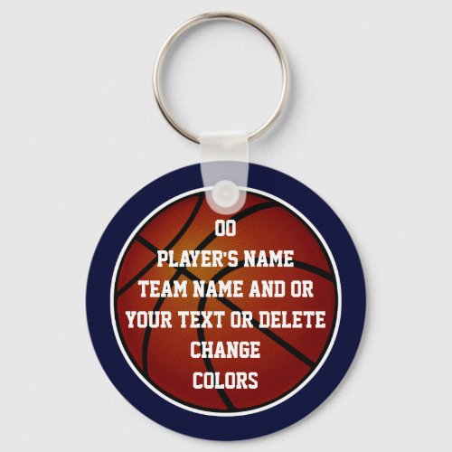 Personalized Basketball Keychains Bulk Your Color