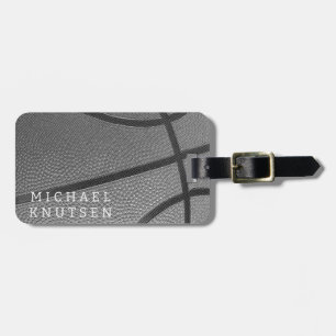 Personalized Basketball Luggage Tag