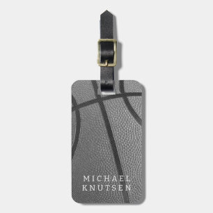 Personalized Basketball Luggage Tag