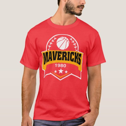 Personalized Basketball Mavericks Proud Name Vinta T_Shirt