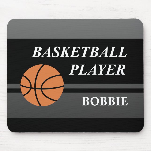 Personalized Basketball Mousepads (Front)