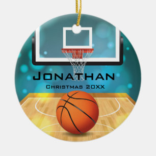 Personalized Basketball Ornament