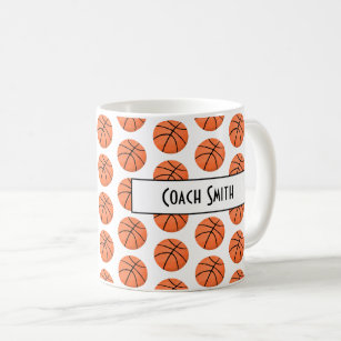 Basketball Coach Mugs - No Minimum Quantity | Zazzle