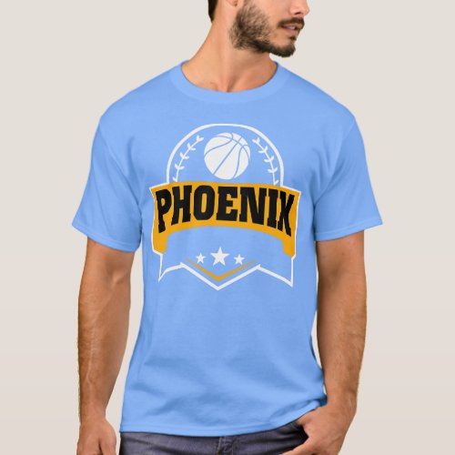 Personalized Basketball Phoenix Proud Name Vintage T_Shirt