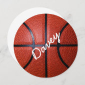 Personalized Basketball Photo Design (Front/Back)