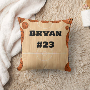 Personalized Basketball Pillow 