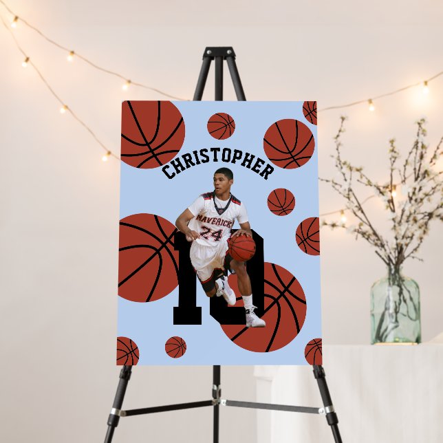 Personalized Basketball Player Foam Board (In Situ (Stand))