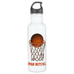 Personalized Basketball Player Name Liberty Bottle at Zazzle